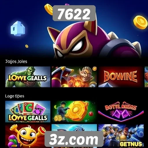 Comparativo de preços entre jogos no site 7622